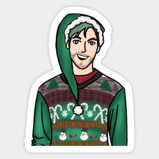 Christmas Jacksepticeye Sticker